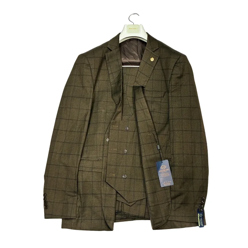 Moss Green Three Piece Suit